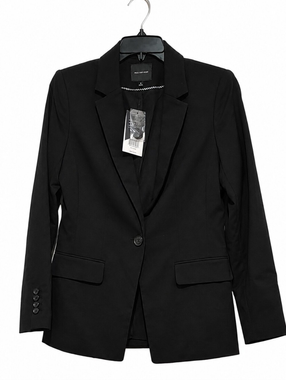 The Limited Women's Sz 8 Black Single-Button Blazer